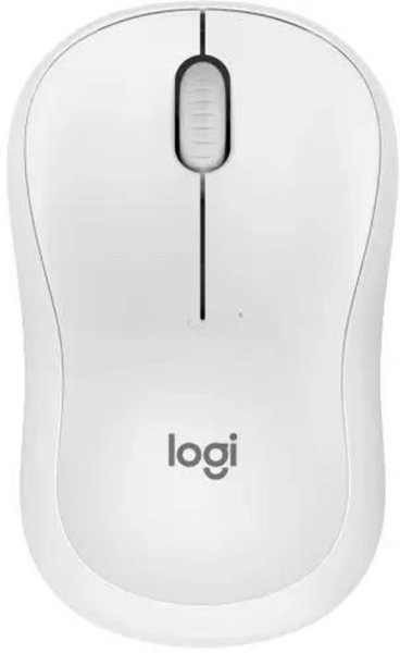Мышь беспроводная Logitech M240 SILENT белый, 4000 dpi, Bluetooth, кнопки - 3