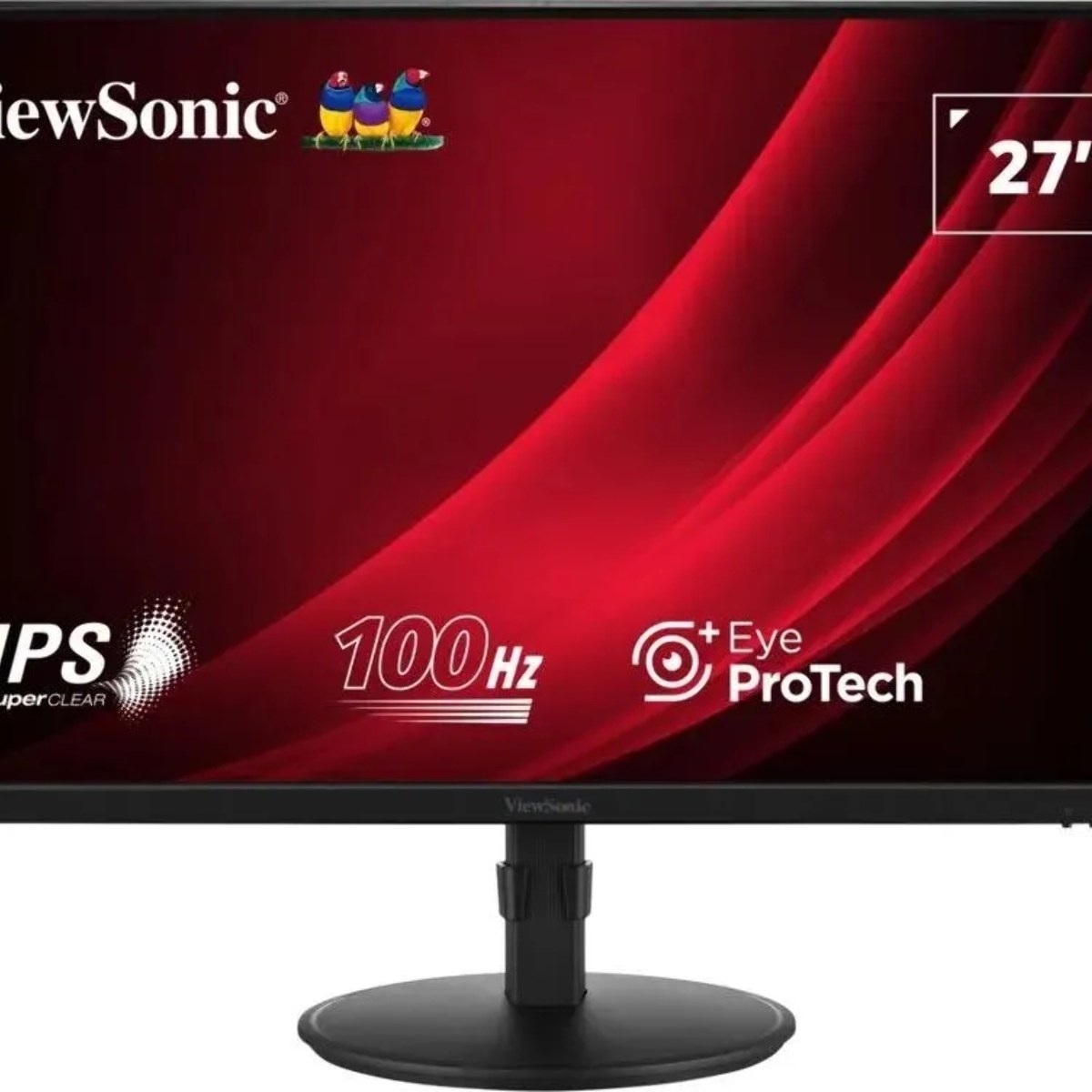 Монитор 27" ViewSonic VA2708-HDJ IPS 1920x1080, 100 Гц, 5 мс, 16:9, 250 кд/м2, 1xHDMI, 1xDP, 1x3.5 мм, черный