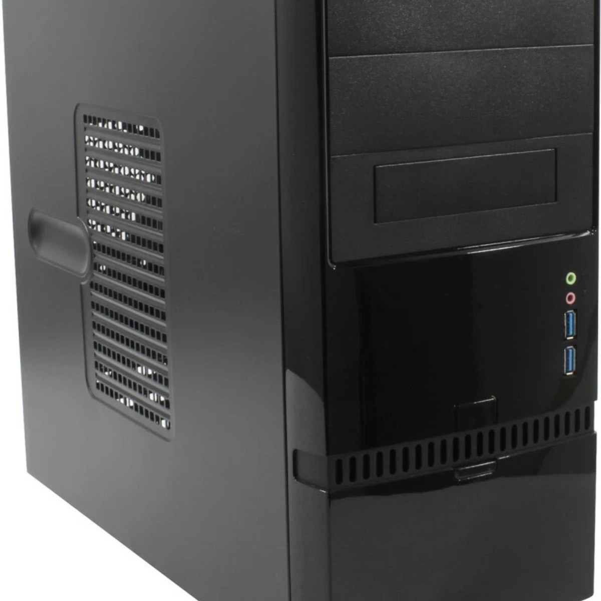 Компьютерный корпус Mini Tower InWin ENR022 черный 500W PM-500ATX U3.0*2+A(HD) mATX