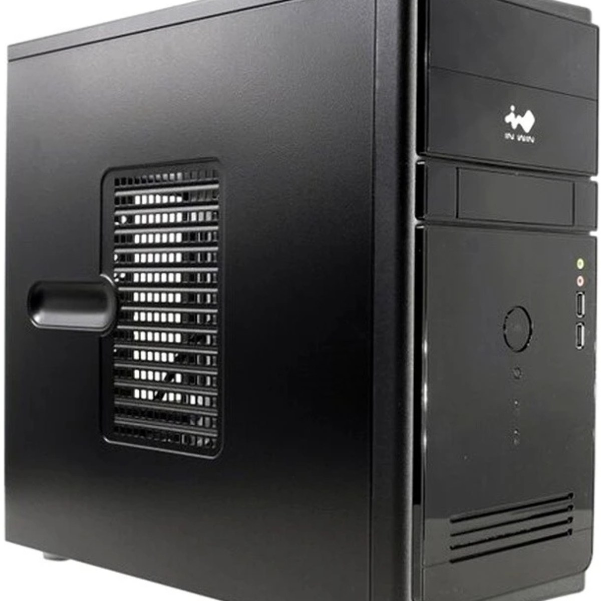 Компьютерный корпус Mini Tower InWin ENR021, 600W PM-600ATX U3.0*2+A(HD) mATX, черный