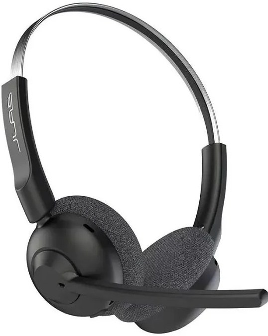 Гарнитура JLab GO Work Pop Wireless Headphones чёрный, беспроводная, Bluetooth, до 50 ч
