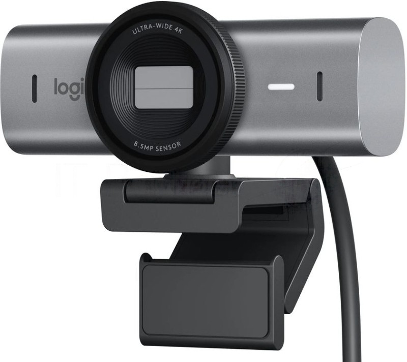 Веб-камера Logitech MX Brio 705 3840x2160, 30 кадр/с, USB Type-C, микрофон (2 шт, шумоподавление), автофокус, HDR, крепление на мониторе, графитовый