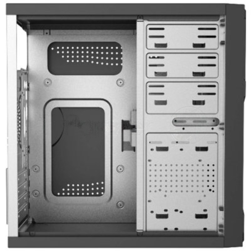 Корпус без блока питания Сase Forza mATX, W/O PSU, 2xUSB2.0, Black, w/o FAN, no powercord