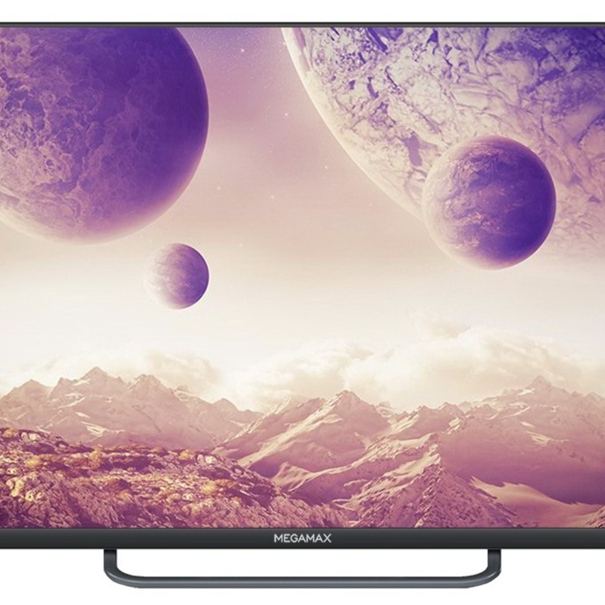 Телевизор MEGAMAX 43" 43MG11F (U) черный DLED FHD 50/60Hz