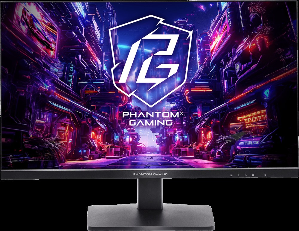Монитор 27" Asrock PG27QFT1B IPS 2560x1440, 180 Гц, 1 мс, 16:9, 400 кд/м2, 2xHDMI, 1хDP, черный.