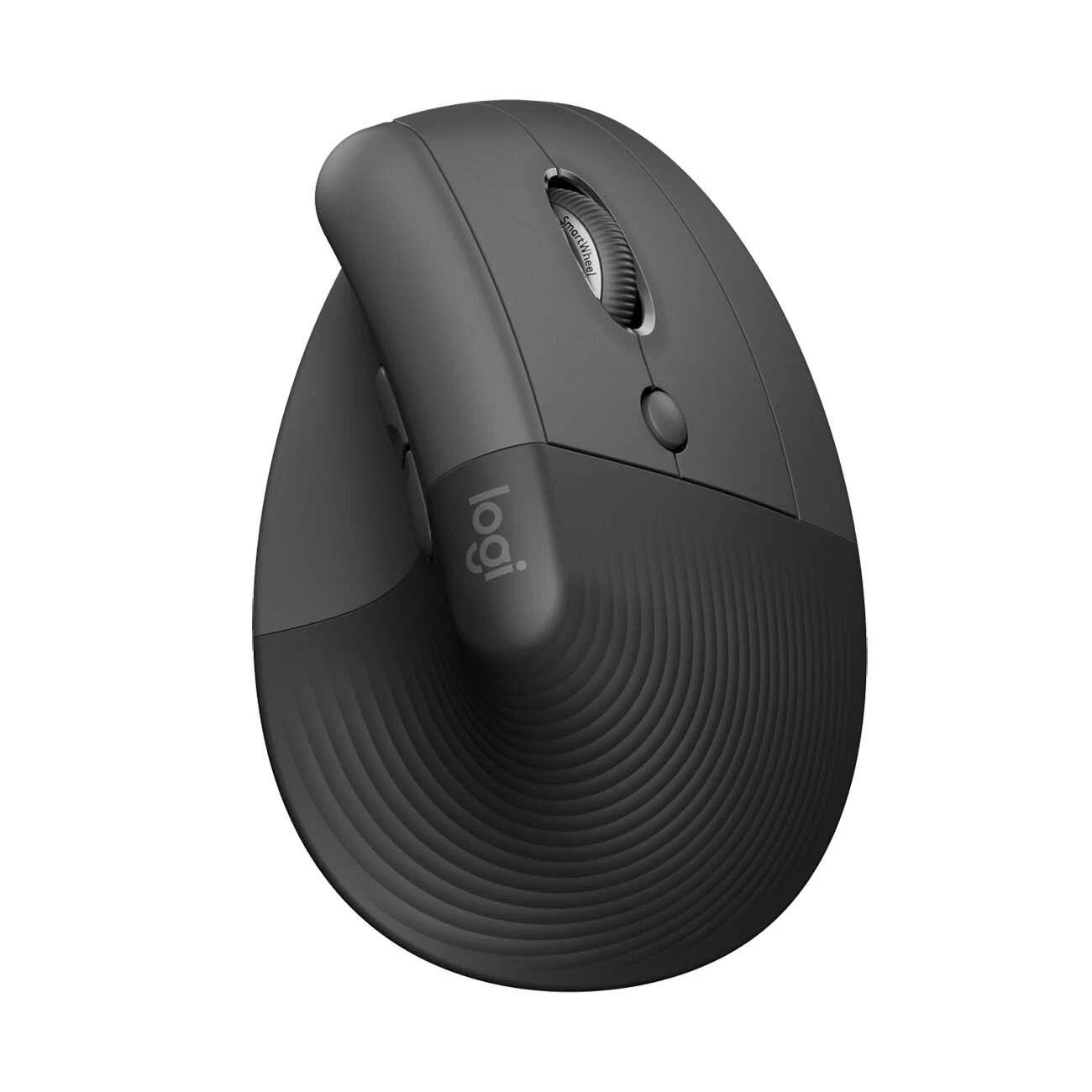 Мышь беспроводная Logitech Lift графитовый, 4000 dpi, радиоканал, Bluetooth, USB, кнопки - 6