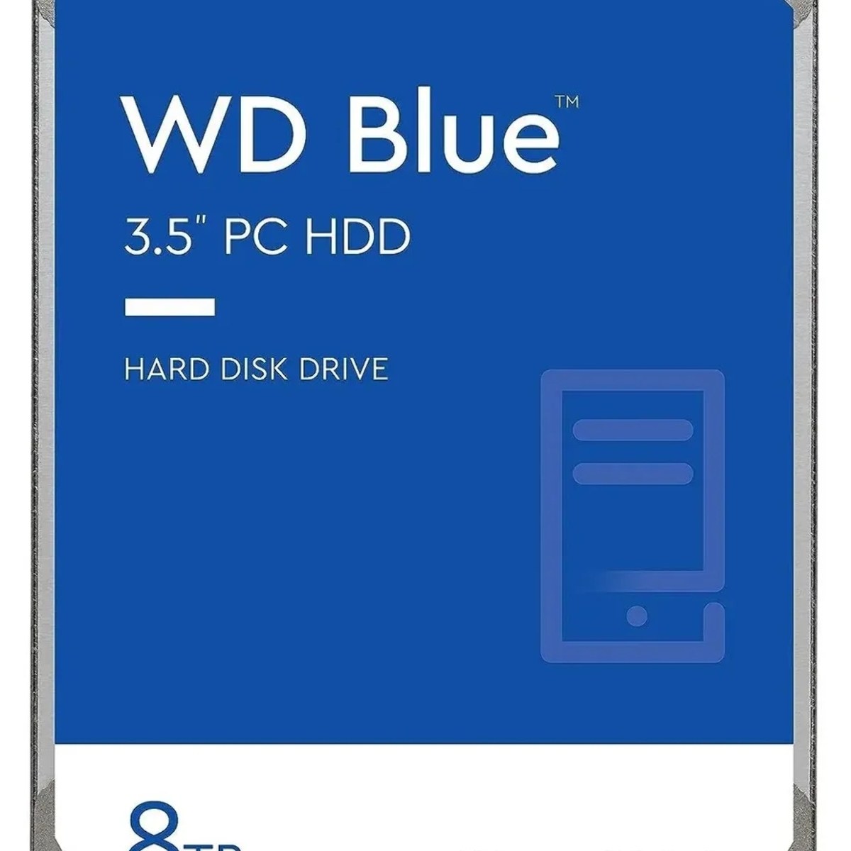 Жесткий диск WD SATA-III 8Tb WD80EAAZ Desktop Blue (5640rpm) 256Mb 3.5"