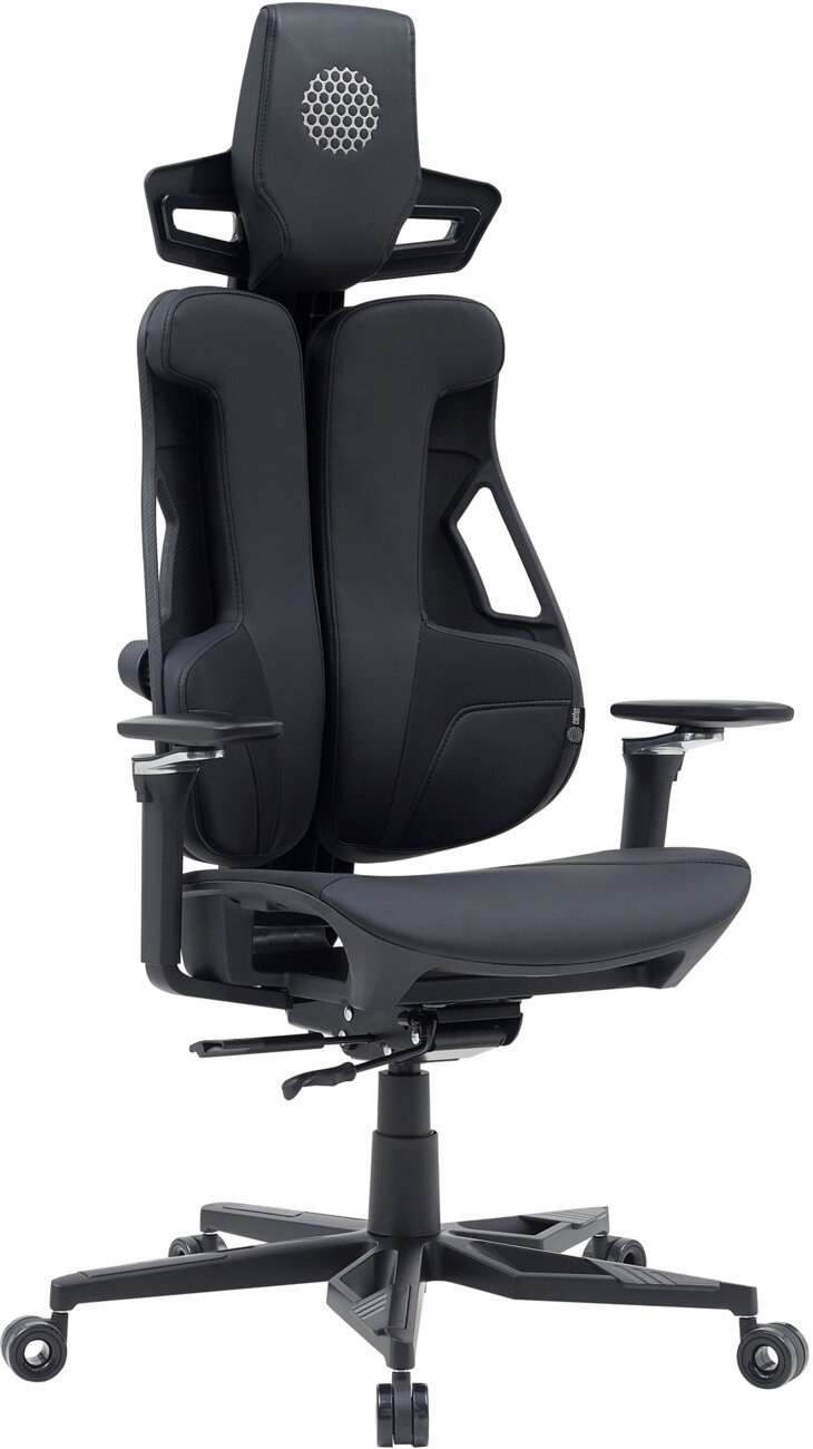Кресло Cactus CS-CHR-DUO-BBK черный, экокожа