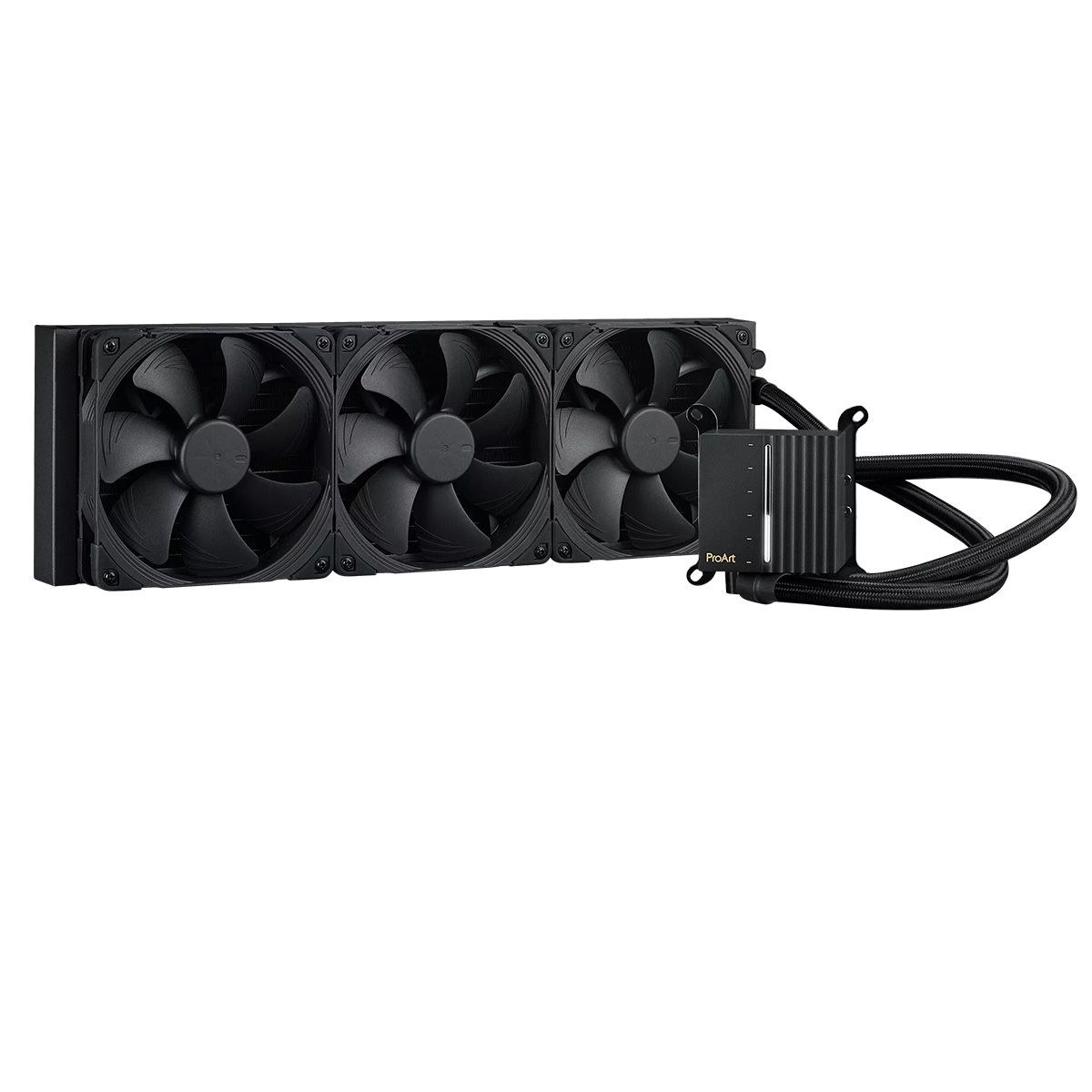 Система жидкостного охлаждения ASUS PROART LC 420 90RC00N0-M0UAY0 черный 120мм алюминий+медь 2000rpm 31.5db 4-pin