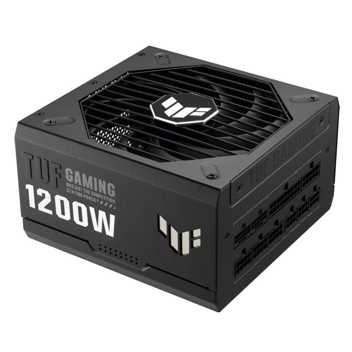 Блок питания ASUS TUF-GAMING-1200G (90YE00S0-B0NA00), 1200Вт, 80 PLUS Gold, 135мм, модульный, черный