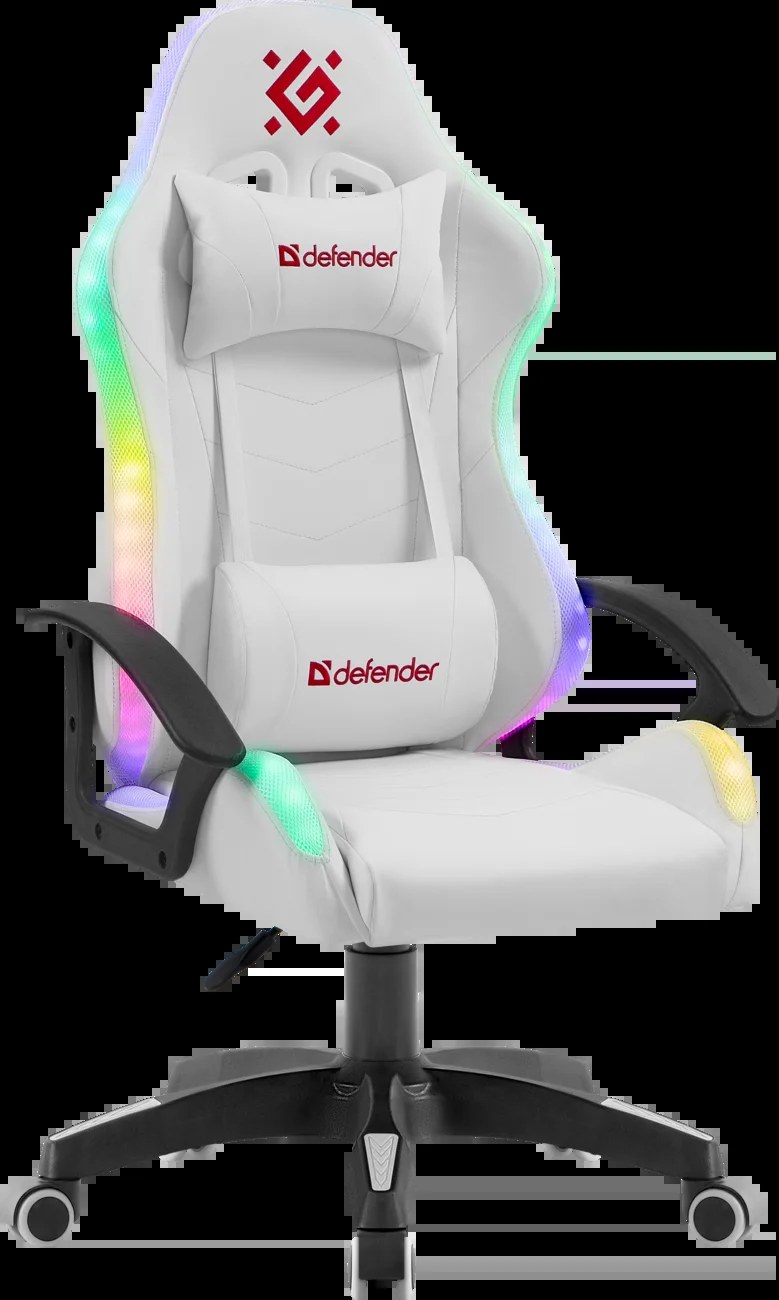 Кресло игровое Defender FACTOR X RGb белый