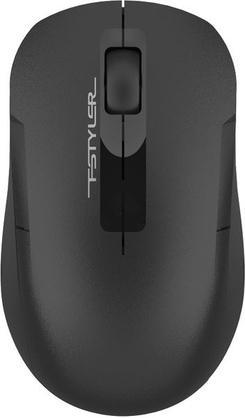 Мышь беспроводная A4Tech Fstyler FG15CS Air2 черный, 1200 dpi, радиоканал, USB, кнопки - 3