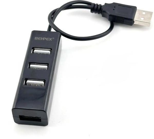 USB-концентратор Behpex BPH-1906, USB 2.0, USB 4 порта, USB