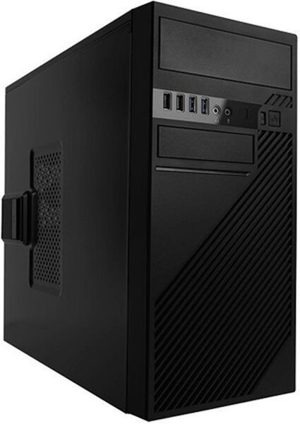 Компьютерный корпус Mini Tower InWin EFS712 Black U3*2+U2*2+A(HD) + front fan holder + Screwless mATX (без блока питания)