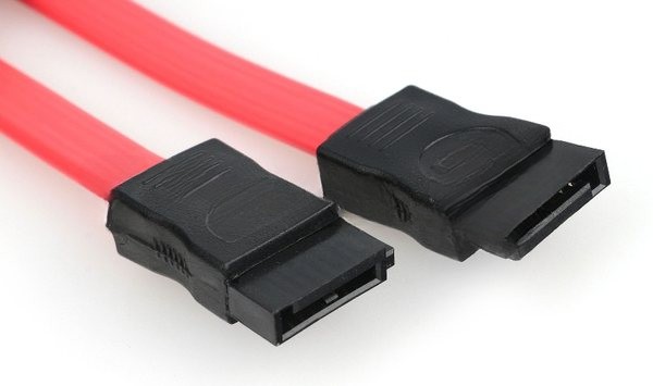 Кабель интерфейсный SATA Cablexpert CC-SATADATA-N, Sata3 7pin/7pin, медн.проводник, 50 см, пакет