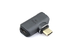 Переходник USB 4 Type-C мама-папа угловой с магнитным разъемом тип 1