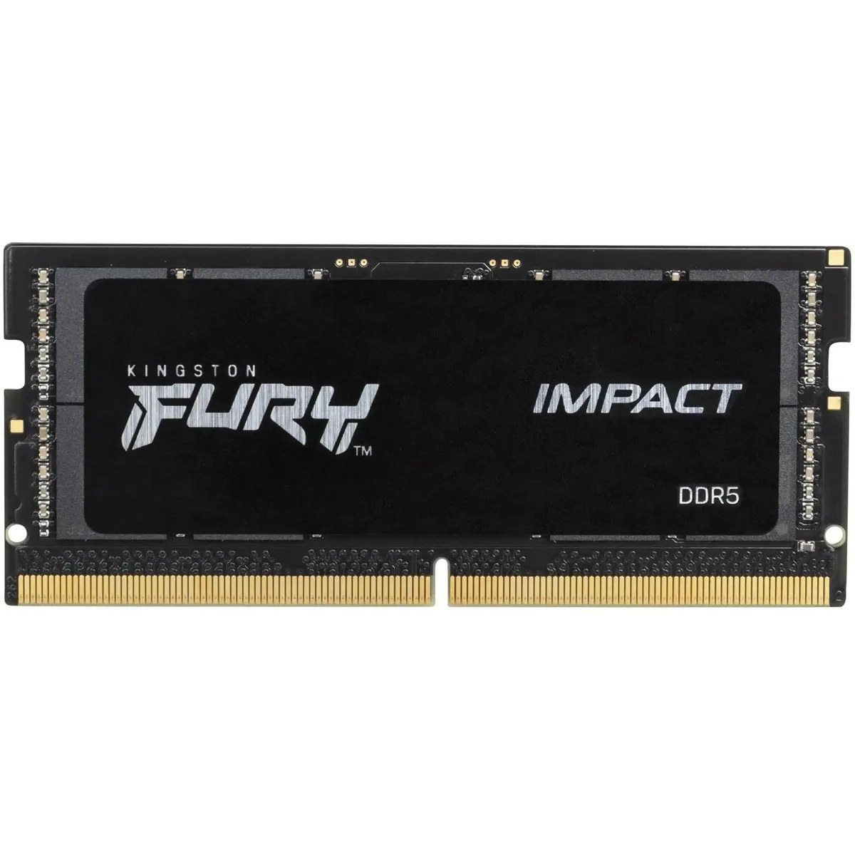 Оперативная память Kingston Fury Impact, DDR5, 16Gb (1x16Gb), 6000MHz, CL38, ECC SO-DIMM