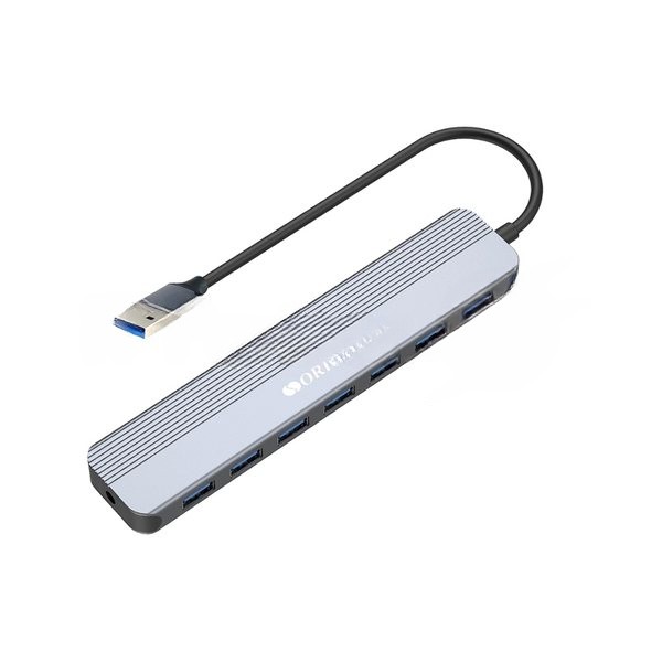 Концентратор USB-A ORIGO OU2270P/A1A с 7 портами USB 3.0 (1 порт быстрой зарядки)