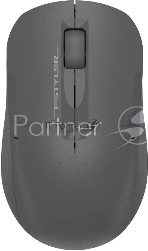 Мышь беспроводная A4Tech Fstyler FG15CS Air2 серый, 1200 dpi, радиоканал, USB, кнопки - 3