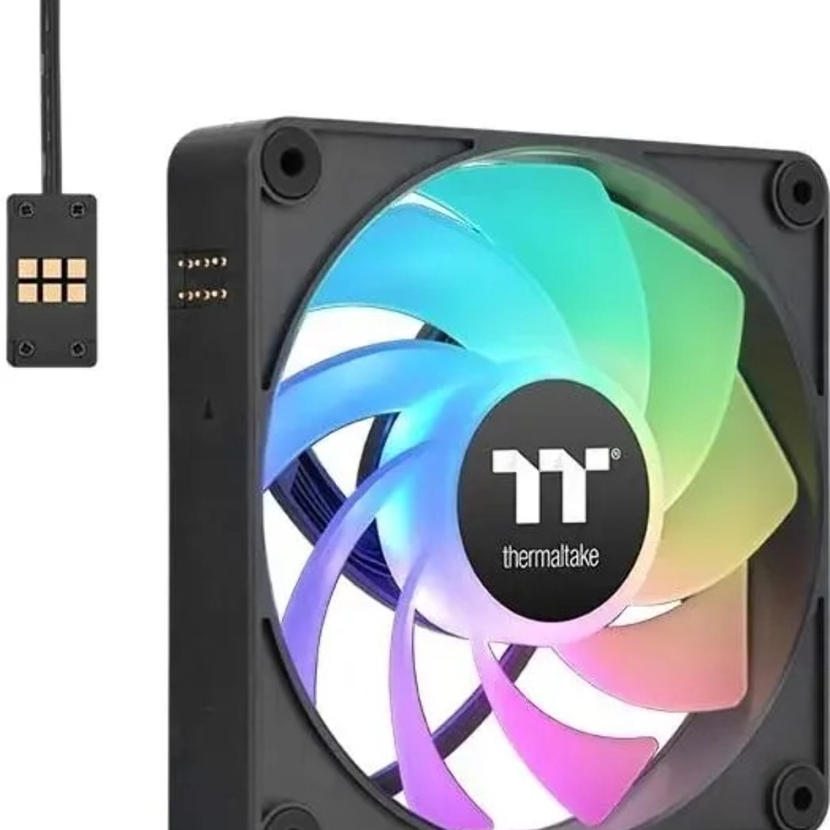 Вентилятор для корпуса Thermaltake CT120 EX Sync ARGB 120х120x25 черный 4-pin 28.5дБ (упак.:3шт) (CL-F181-PL12SW-A) Ret