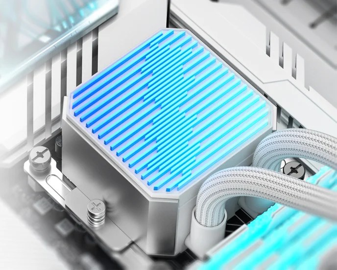 Система жидкостного охлаждения ID-Cooling DX240 MAX ARGb черный 120мм алюминий+медь 2150rpm 32.5db 4-pin 300W