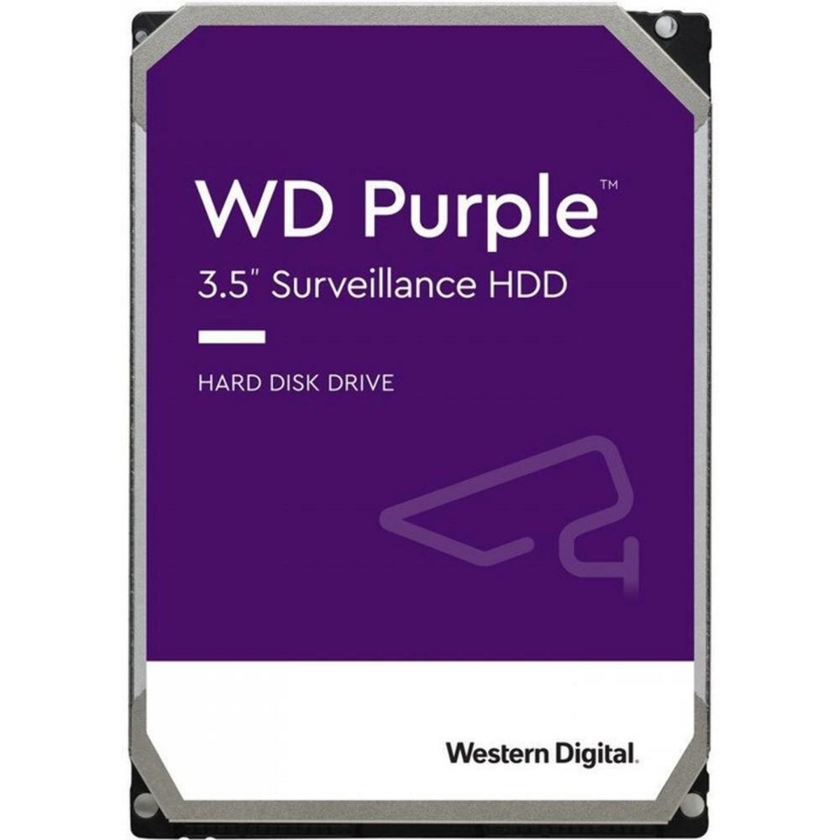 Жесткий диск HDD Western Digital 8Tb 7200rpm SATA-III 256Mb 3.5" Surveillance Purple Pro