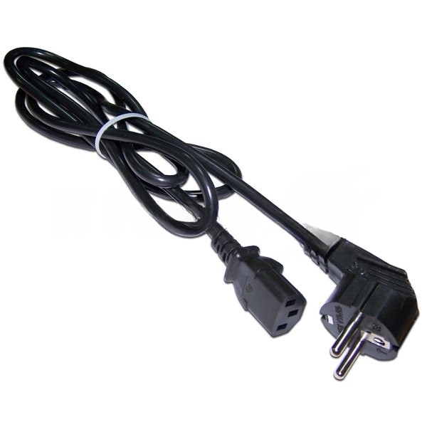 Шнур питания Lanmaster LAN-PP13/SHA-0.5-BK C13-Schuko проводник.:3x0.75мм2 0.5м 220В 10А (упак.:1шт) черный