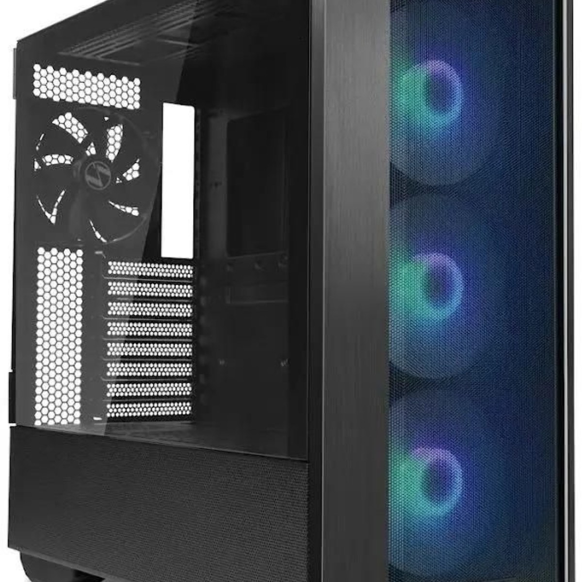 Компьютерный корпус Lian-Li Lancool III RGB черный без БП ATX 10x120мм 3x140мм 2xUSB 3.0 audio bott PSU