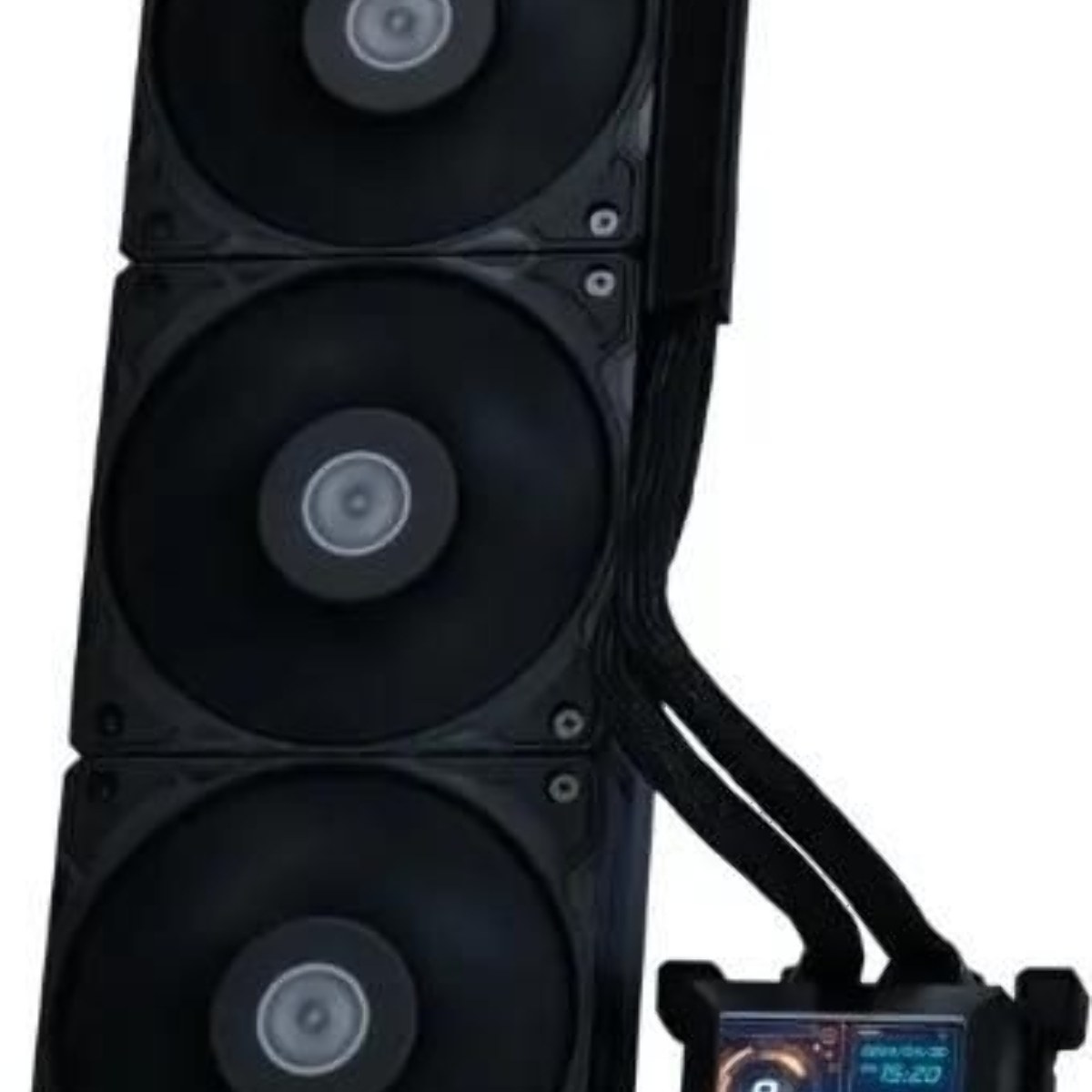 Система жидкостного охлаждения Lian-Li HydroShift LCD 360S Soc-AM5/AM4/1700 черный 4-pin 29.8dB Al+Cu LCD 330W Ret (G89.GHSLCD36SB.R0)