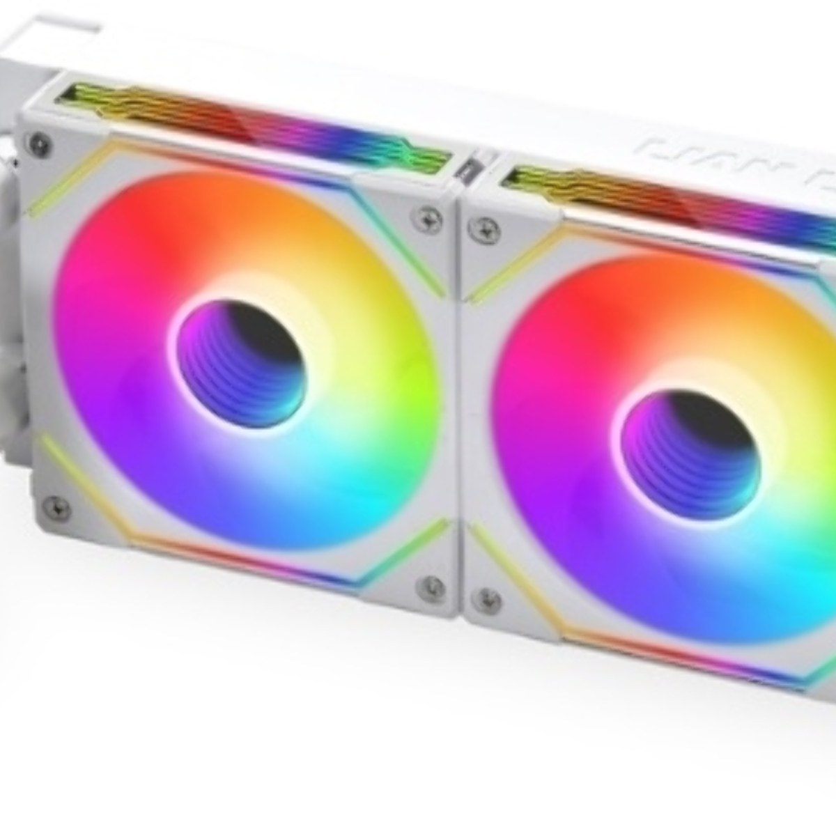 Система жидкостного охлаждения Lian-Li Galahad II LCD 360 SL-INF ARGB G89.GA2ALCD36INW.00 белый 120мм алюминий+медь 1200rpm 29db 4-pin
