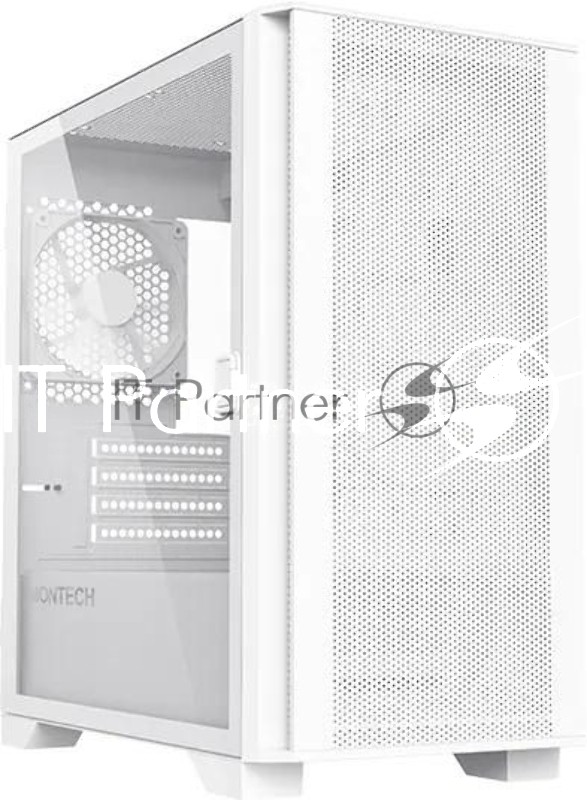 Компьютерный корпус Montech AIR 100 LITE белый без БП mATX 2x120мм 1xUSB 2.0 2xUSB 3.0 audio bott PSU