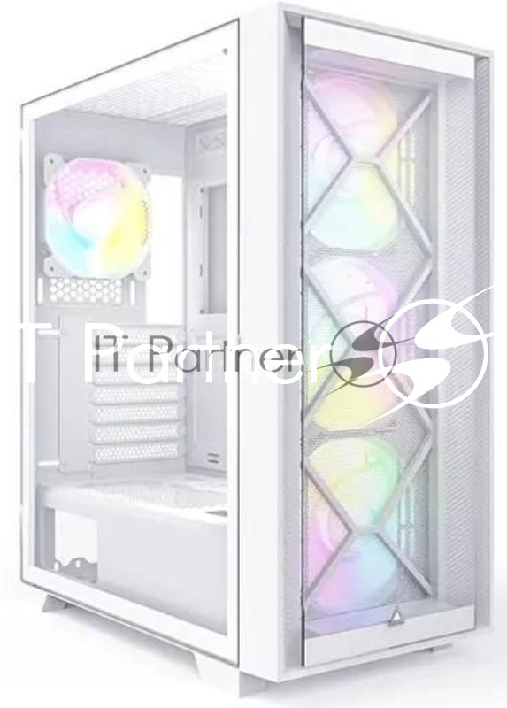 Компьютерный корпус Montech AIR 1000 PREMIUM белый без БП ATX 1x120мм 3x140мм 2xUSB3.0 1xUSB3.1 audio bott PSU