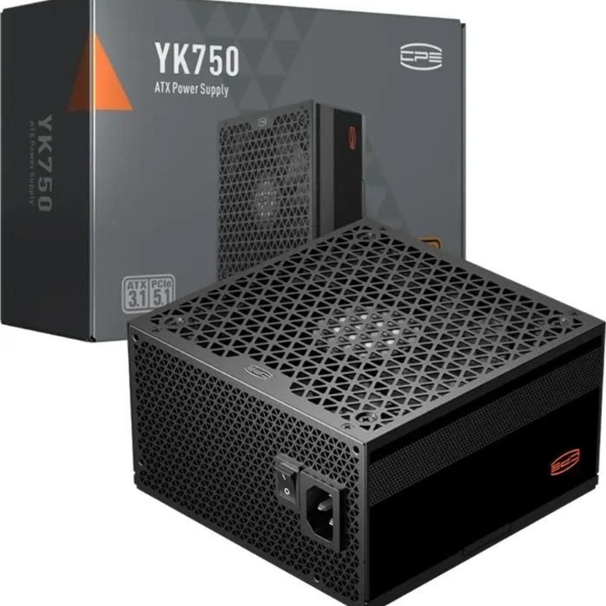 Блок питания ПК PCCOOLER, 750W 80+ Bronze (ATX, ATX 3.1, PCIe 5.1 450W, Non-modular, 1x24(20+4)pin 550мм, 2xCPU 8(4+4)pin 650мм, 2xPCIe*2 8(6+2)pin 500+150мм, 1x12V(2x6) 12+4pin 500мм, 2xSATA*3+MOLEX4pin*1 450+150+150+150мм, Active, 135x135mm, 150x150x86mm, APFC, OVP, UVP, OCP, SCP, OTP, OPP, SPD)