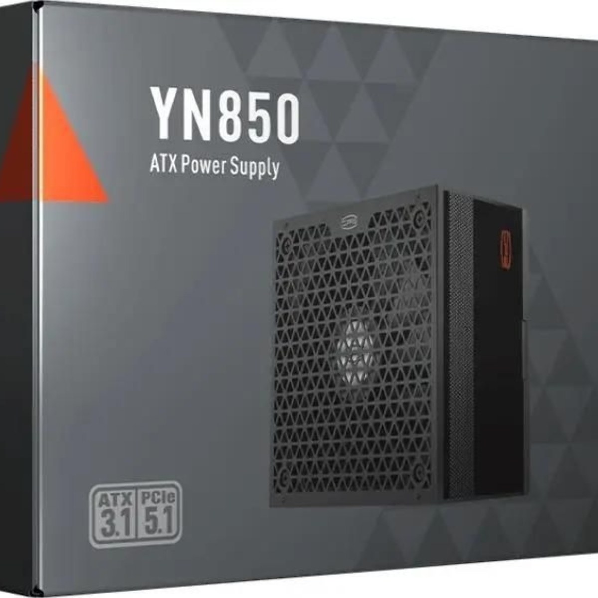 Блок питания PCCOOLER, 850W 80+ Gold (ATX, 3.1, PCIe 5.1 600W, Full modular, 1x24(20+4)pin 550мм, 2xCPU 8(4+4)pin 650мм, 3xPCIe 8(6+2)pin 500мм, 1x12V(2x6) 12+4pin 650мм, 3xSATA*3+MOLEX4pin*1 450+120+120+120мм, Active, 135x135mm, 150x150x86mm, APFC, OVP, UVP, OCP, SCP, OTP, OPP, SPD)