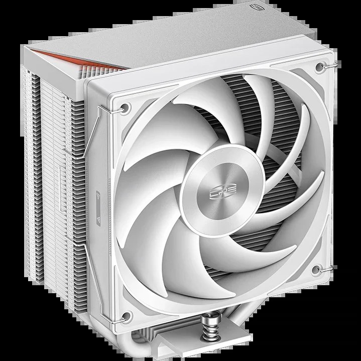 Кулер для процессора PCCooler RZ500 белый 120мм алюминий+медь 2200rpm 32db 4-pin 250W 155мм