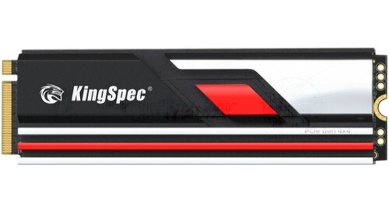 Накопитель SSD KingSpec XG7000-512, 512GB, PCIe 4.0 x4, M.2 2280, NVMe, R/W 7200/4400, с радиатором