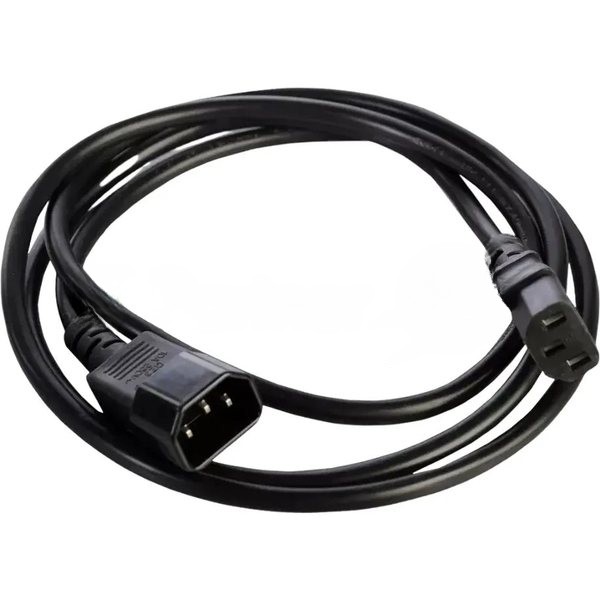Шнур питания NTSS NTSS-PC13143 C13-С14 проводник.:3x1мм2 1м 220/250В 10А черный