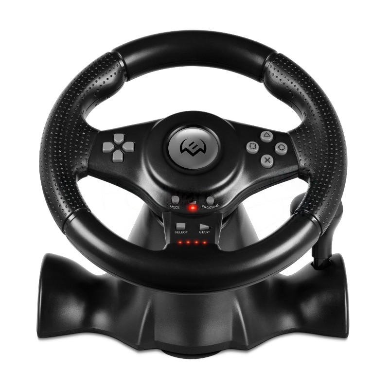 Руль Sven GC-W150 16кноп. (с педалями) черный