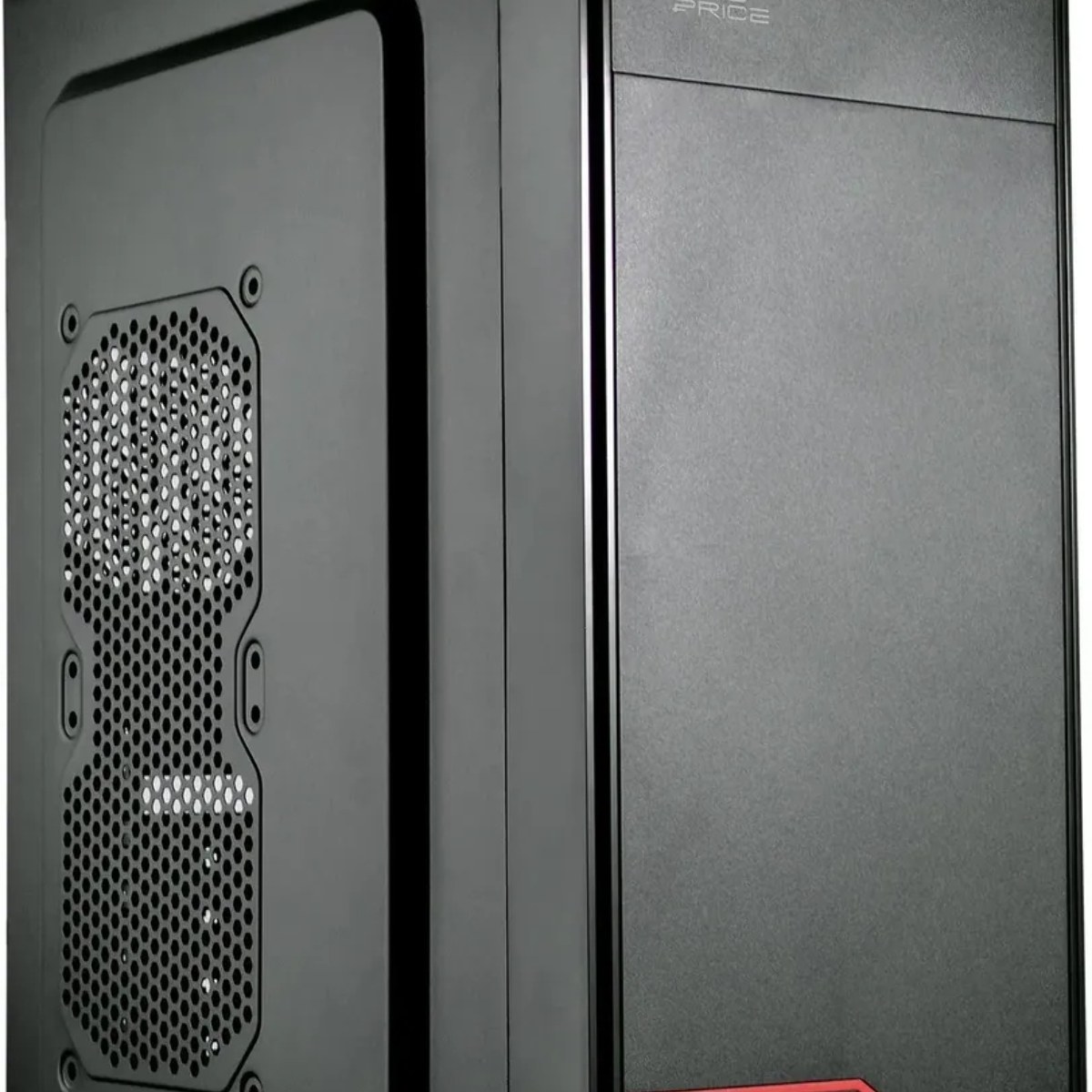 Компьютерный корпус KingPrice KPCC-MD201 черный без БП ATX 1x80мм 4x120мм 2xUSB 2.0 audio
