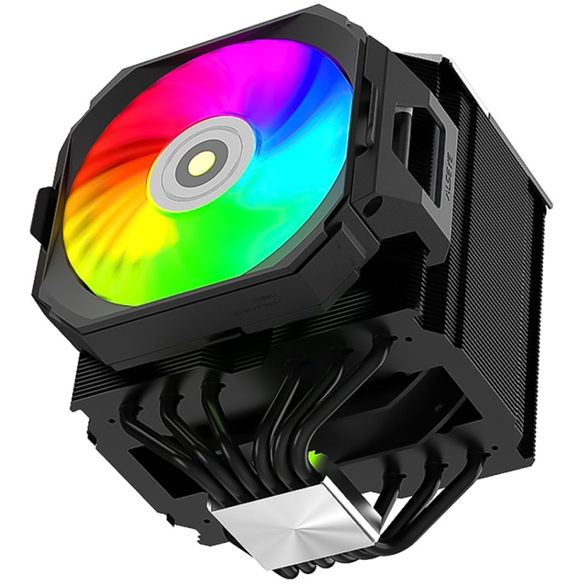 Кулер для процессора Alseye i600-B черный, 120 мм, алюминий/медь, 2300 об/мин, 37.8 дБ, 4 pin, 265 Вт, 160 мм