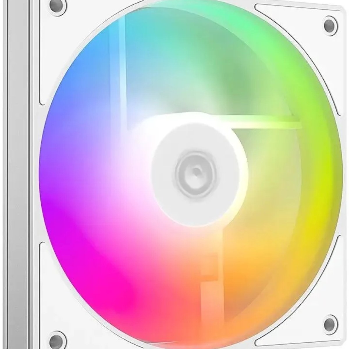 Вентилятор для корпуса ID-COOLING AS-120-ARGB-W белый 120мм 2000rpm 27.2db 4-pin