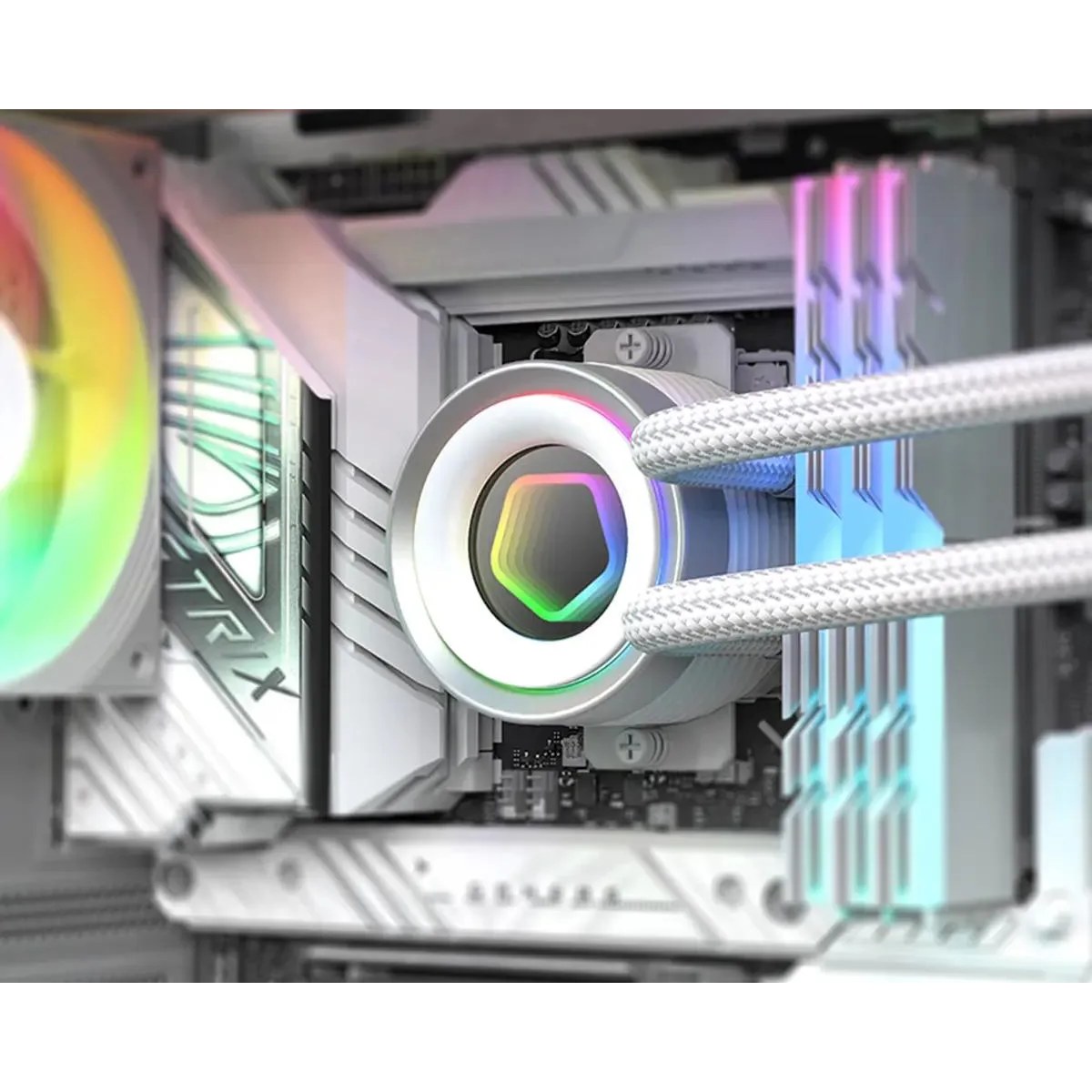 Система жидкостного охлаждения для процессора ID-COOLING FX360 INF черный 120мм алюминий+медь 2000rpm 27.2db 4-pin 350W