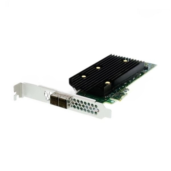 HBA-адаптер Broadcom SAS 9400-8e SGL (05-50013-01/03-50013-16008) PCIe 3.1 x8 LP, Tri-Mode SAS/SATA/NVMe 12G HBA, 8port(2*ext SFF8644), 3408 IOC