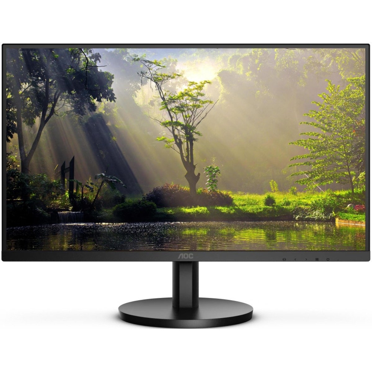 Монитор 27" AOC U27B3A IPS 3840x2160, 60 Гц, 4 мс, 16:9, 350 кд/м², 1xDP, 2xHDMI, 1000:1, черный