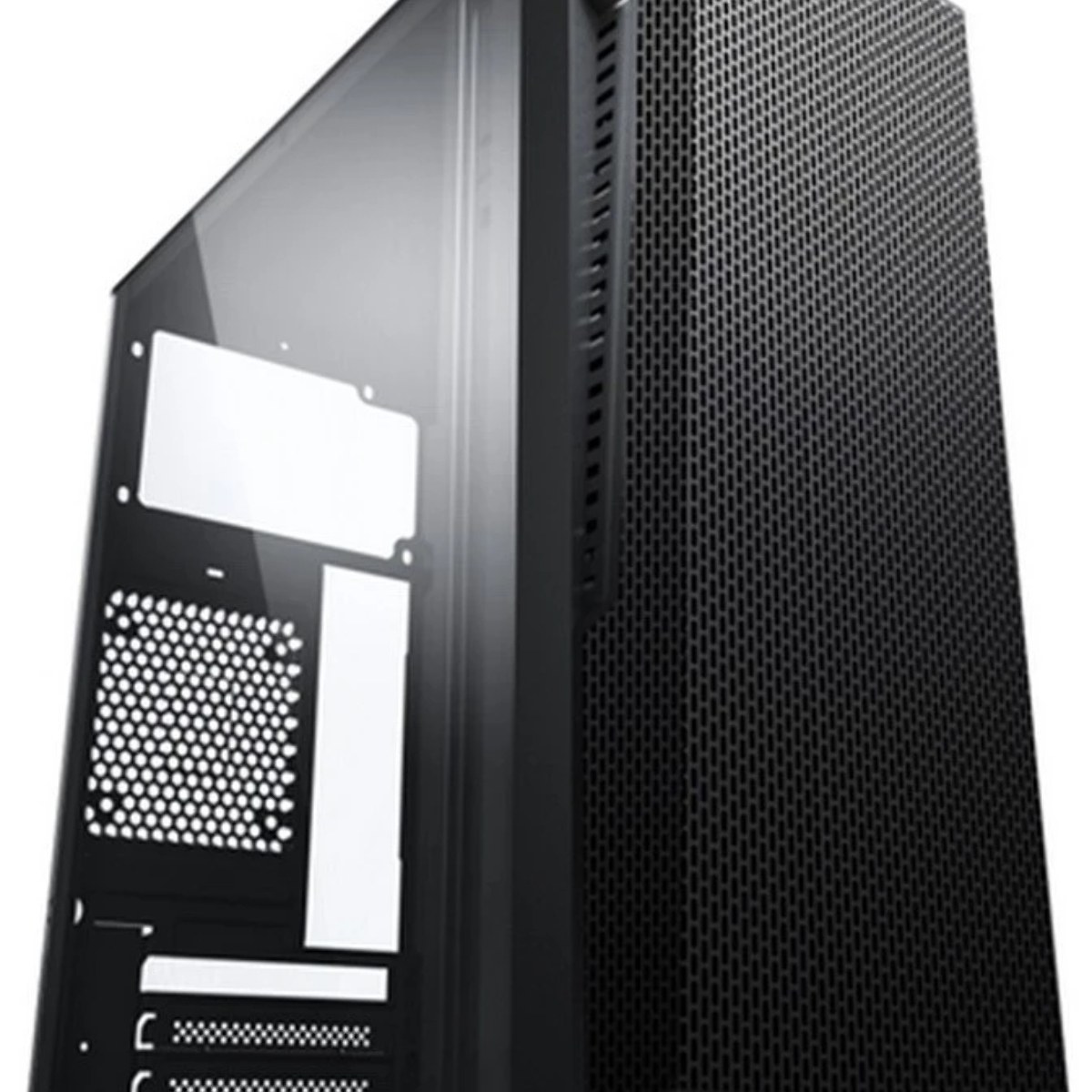 Компьютерный корпус ACD Coffre 104G mATX, Black, CPU 140мм, VGA 245мм, PSU 285мм, 2x3.5INT, 1x2.5INT, 2xUSB 2.0, 1xUSB 3.0, HD Audio, w/o FAN, w/o PSU, TG