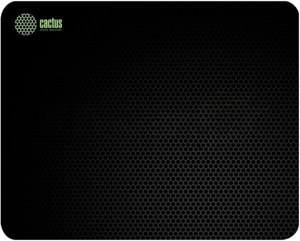 Коврик для мыши Cactus черный Mesh 250x200x3мм (CS-MPC-D02S)
