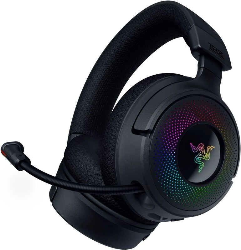 Гарнитура Razer Kraken V4 чёрный, беспроводная, bluetooth, до 70 ч, подсветка