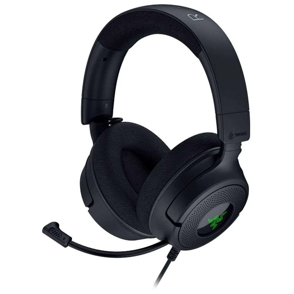 Гарнитура Razer Kraken V4 X чёрный, проводная, подсветка