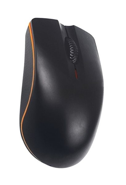 Мышь проводная Qumo Practic Office M90 черный, 1000 dpi, USB, кнопки - 3