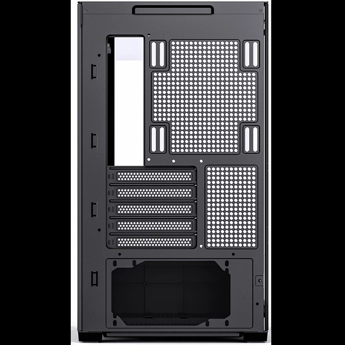 Корпус без блока питания Корпус JONSBO D300 Black MATX без БП, боковая панель из закаленного стекла, mini-ITX, micro-ATX, черный